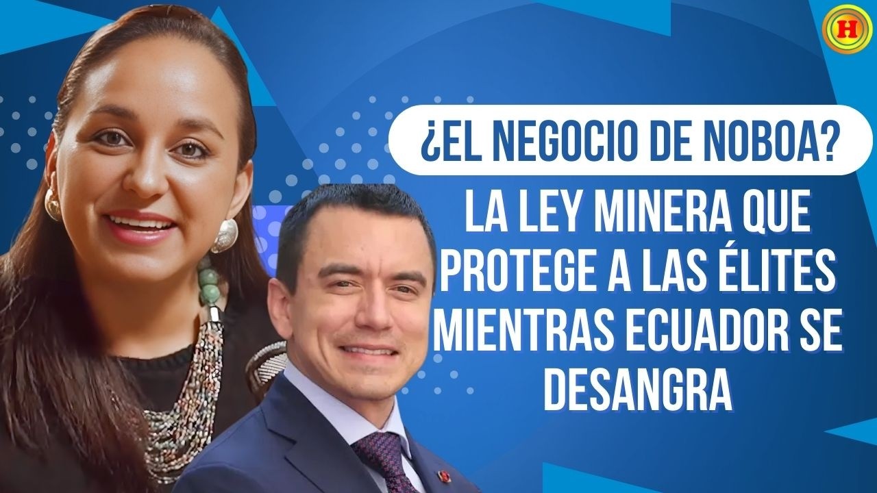¿SEGURIDAD O NEGOCIO? Noboa usa a las FFAA para cuidar mineras extranjeras