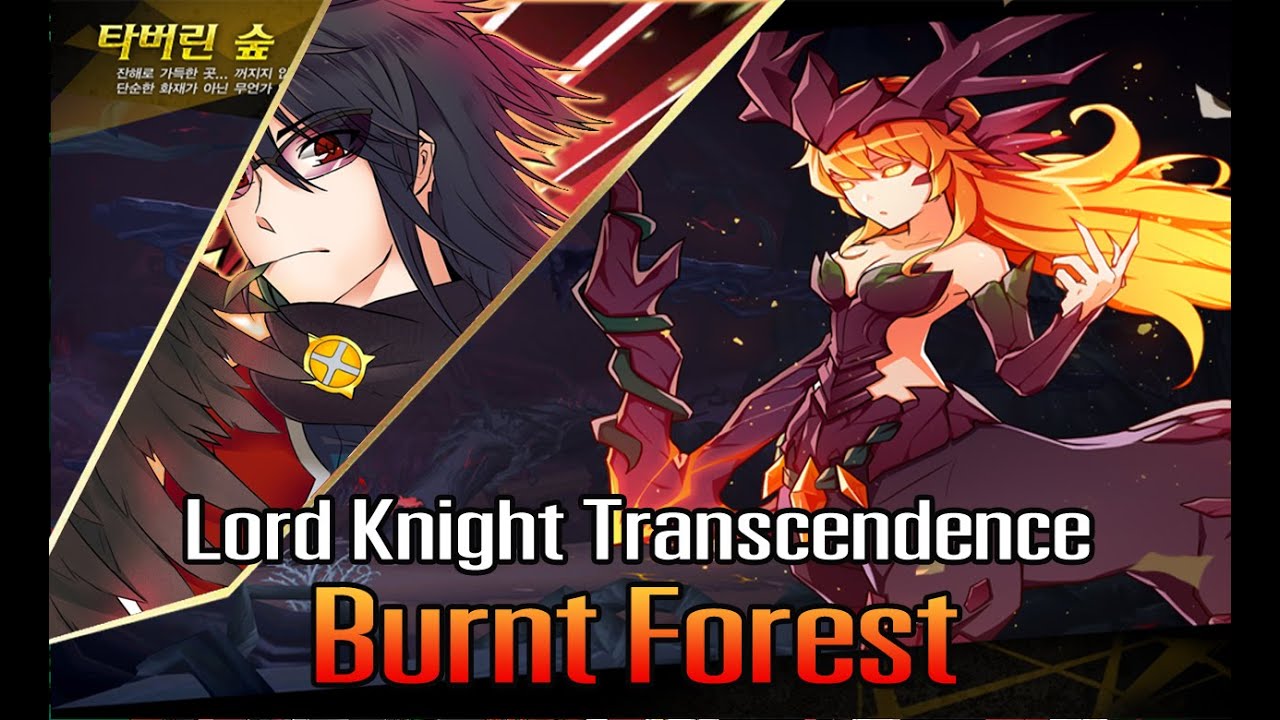 [Elsword ] LordKnight Transcendence in Burnt Forest