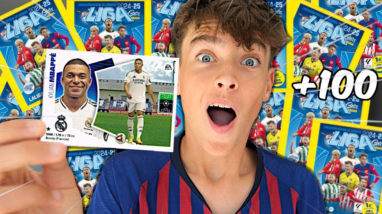 Abro +100 Sobres de la LIGA para sacar MBAPPE