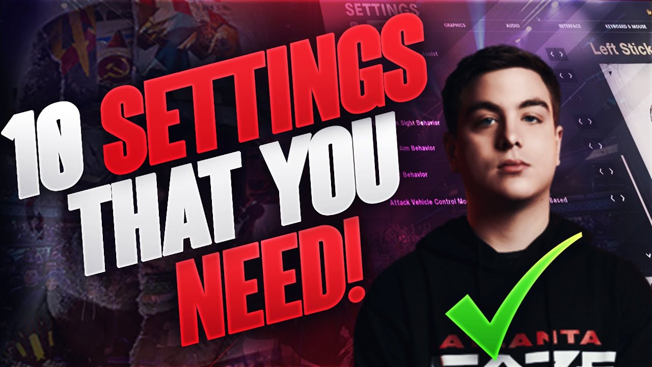10 SETTINGS EVERY Cold War COMPETITIVE PLAYER SHOULD USE! (CoD Competitive Tips)