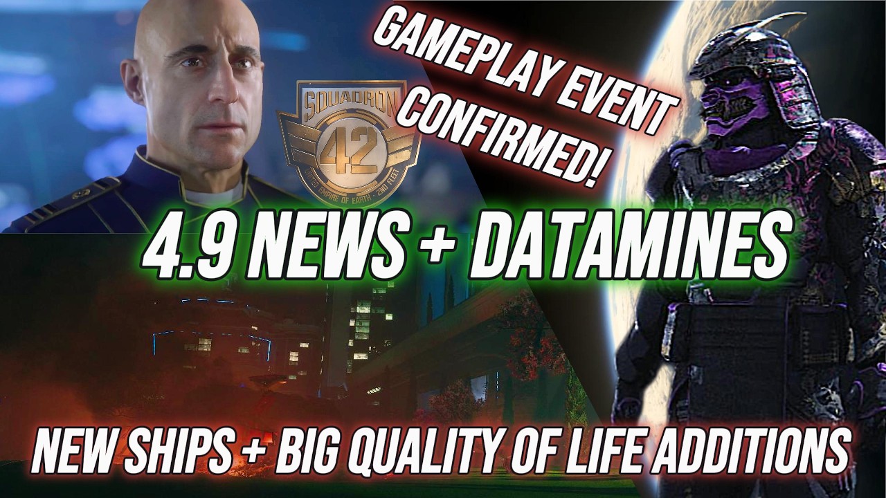 Star Citizen | Squadron 42 This Year?! 4.9 Datamines + MORE!