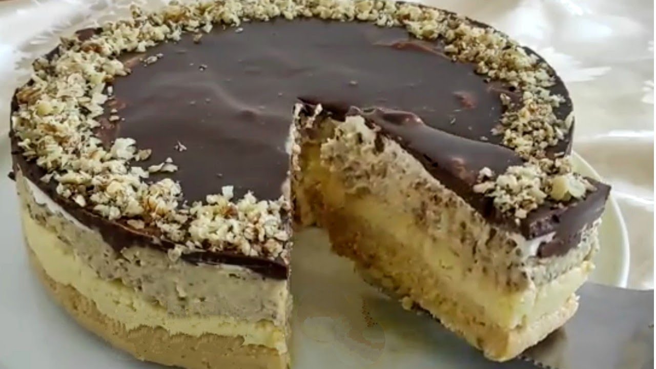 PUDING TORTA KOJA SE NE PEČE❗Najbolji recept koji sam pravila!! #4k