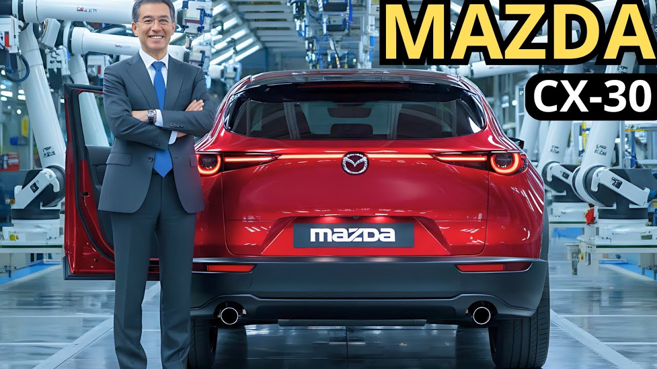 Mazda CX-30 2026 года наконец-то здесь... Подождите, пока не увидите ее новый облик!