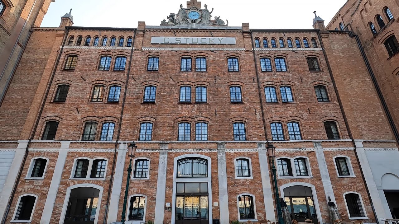 Hilton Molino Stucky Venice Italy Venice Sightseeing 4K