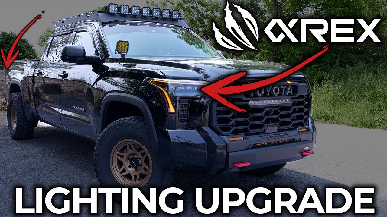 Alpharex Tundra Lighting Install | Complete Front & Rear Transformation!
