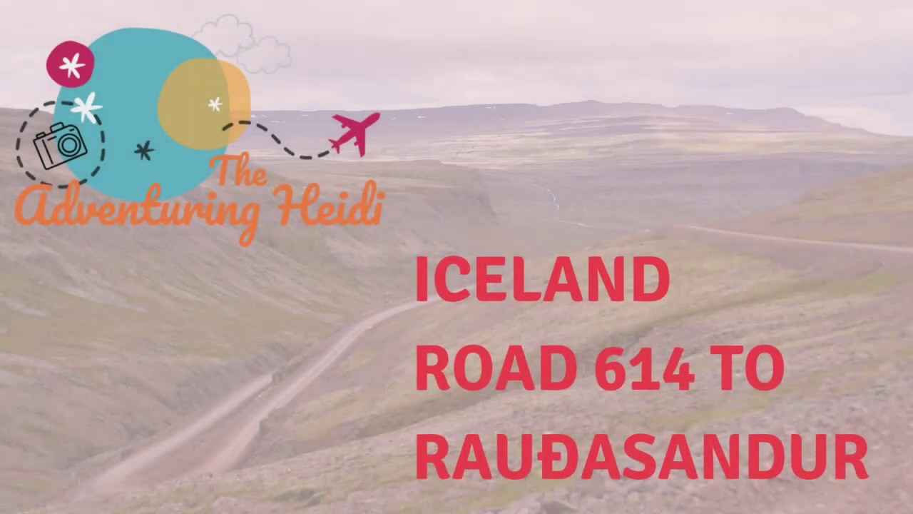 Iceland Road 614 to Rauðasandur