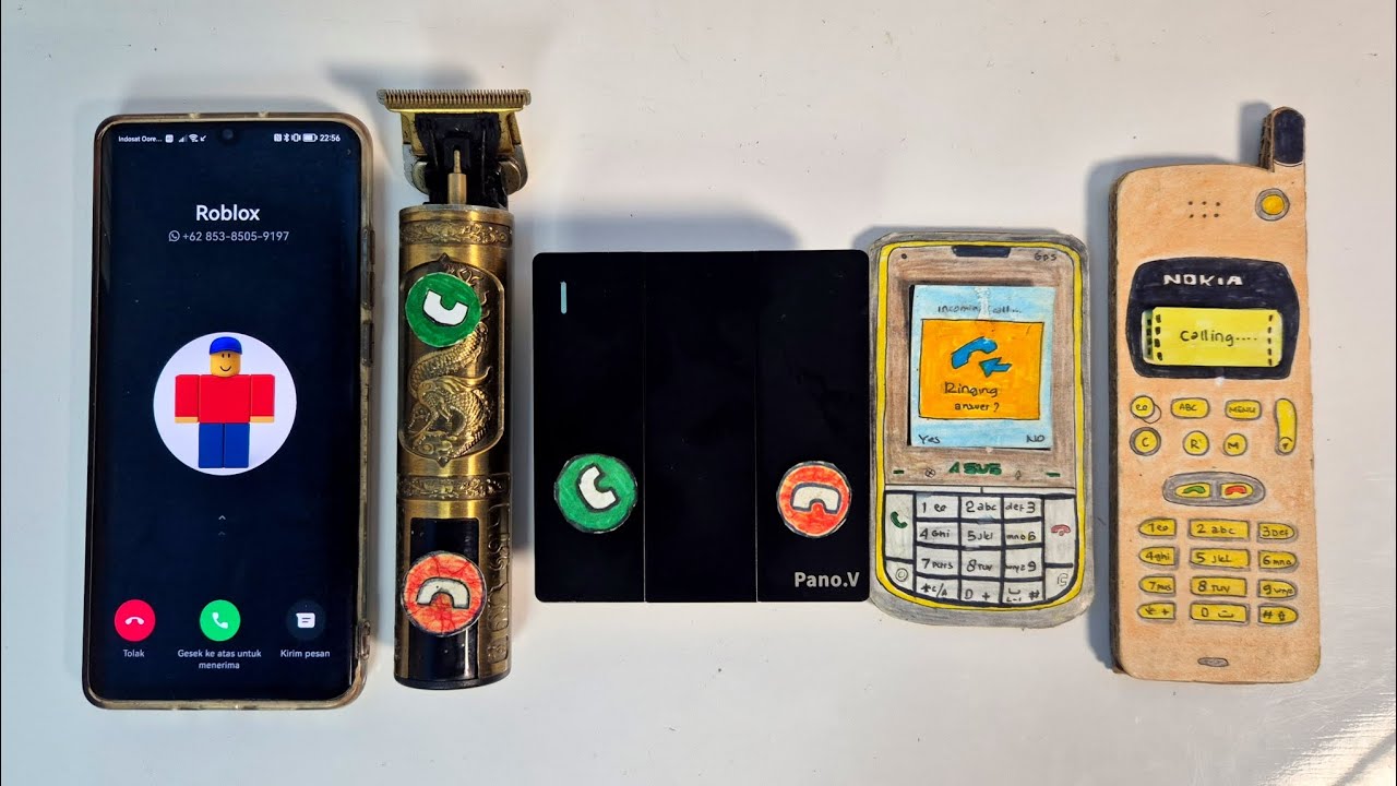 HUAWEI roblox/hair clipper/switch phone/asus zenfone/nokia 2010, whatsapp+incoming calls