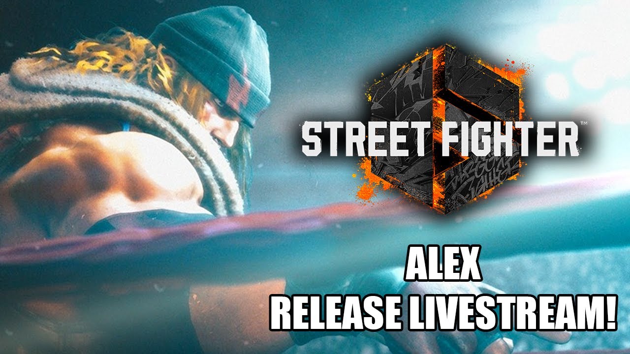 Street Fighter 6 Alex release day livestream!