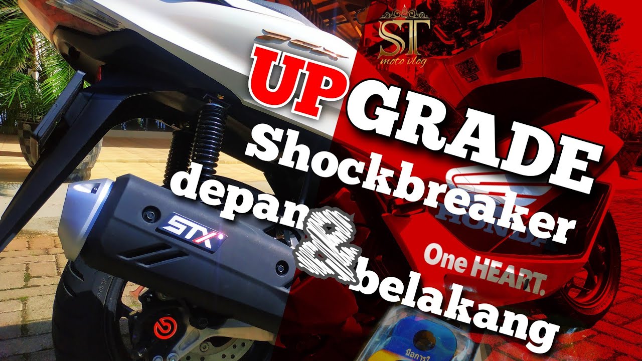 PCX 160 || PENINGGI SHOCK BELAKANG 5cm & SHOCK DEPAN TURUN 2cm | upgrade kaki2 | @billysuntam