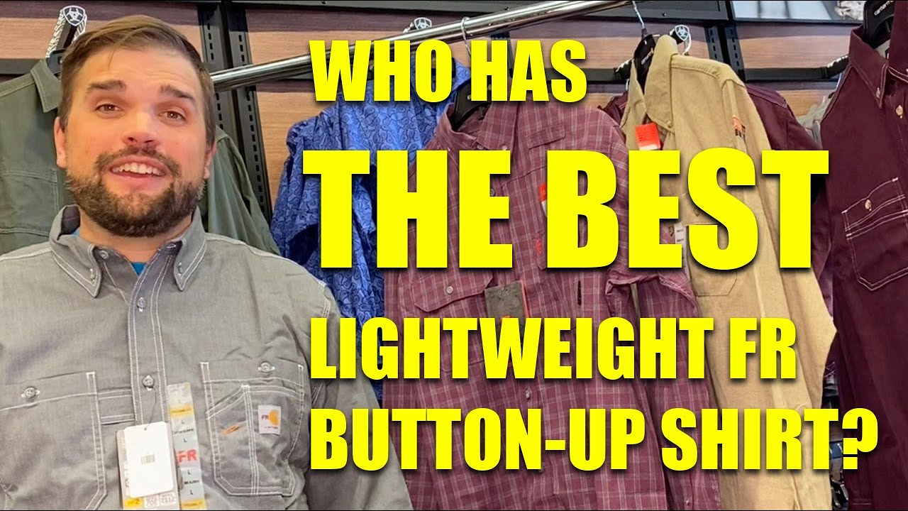 Who Has THE BEST FR Lightweight Button-Up Shirt? Tecgen, Carhartt or Ariat?