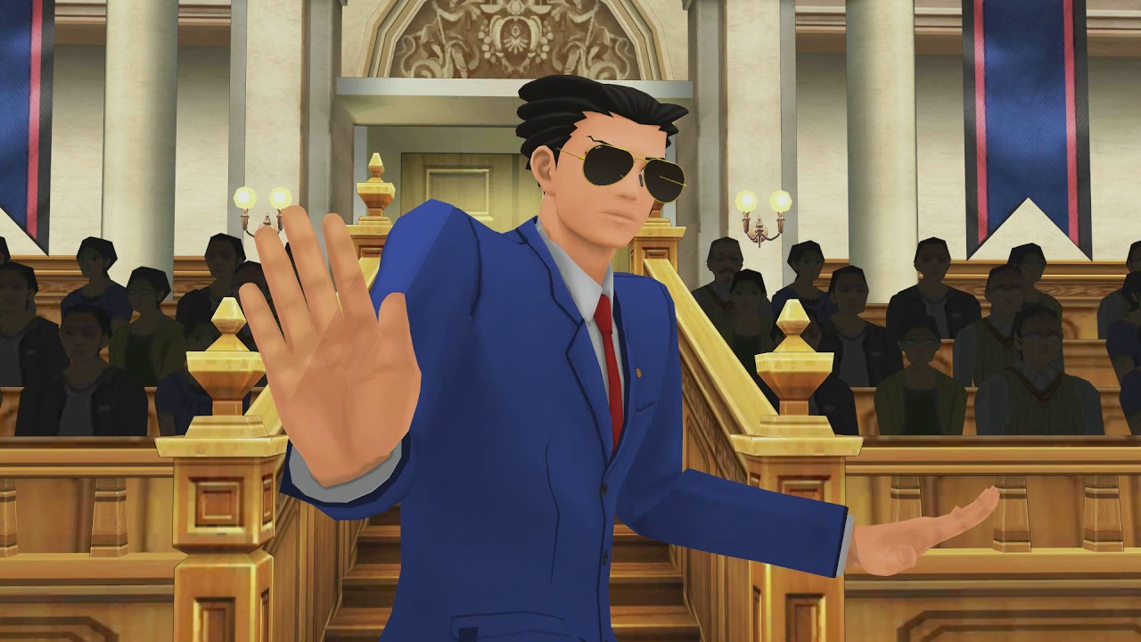 When Phoenix Wright gets into Smash