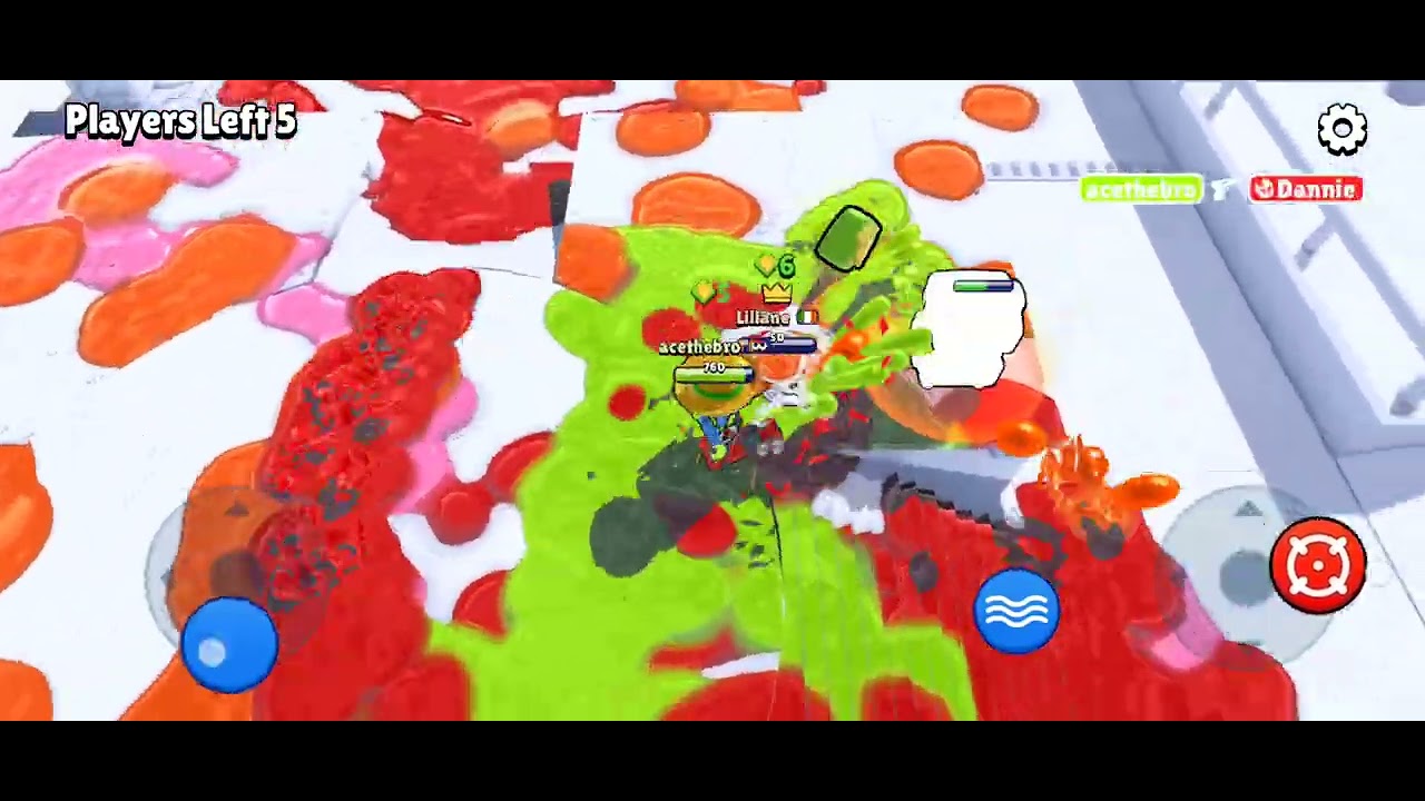 Playing dye hard ITS NOT SPLATOON