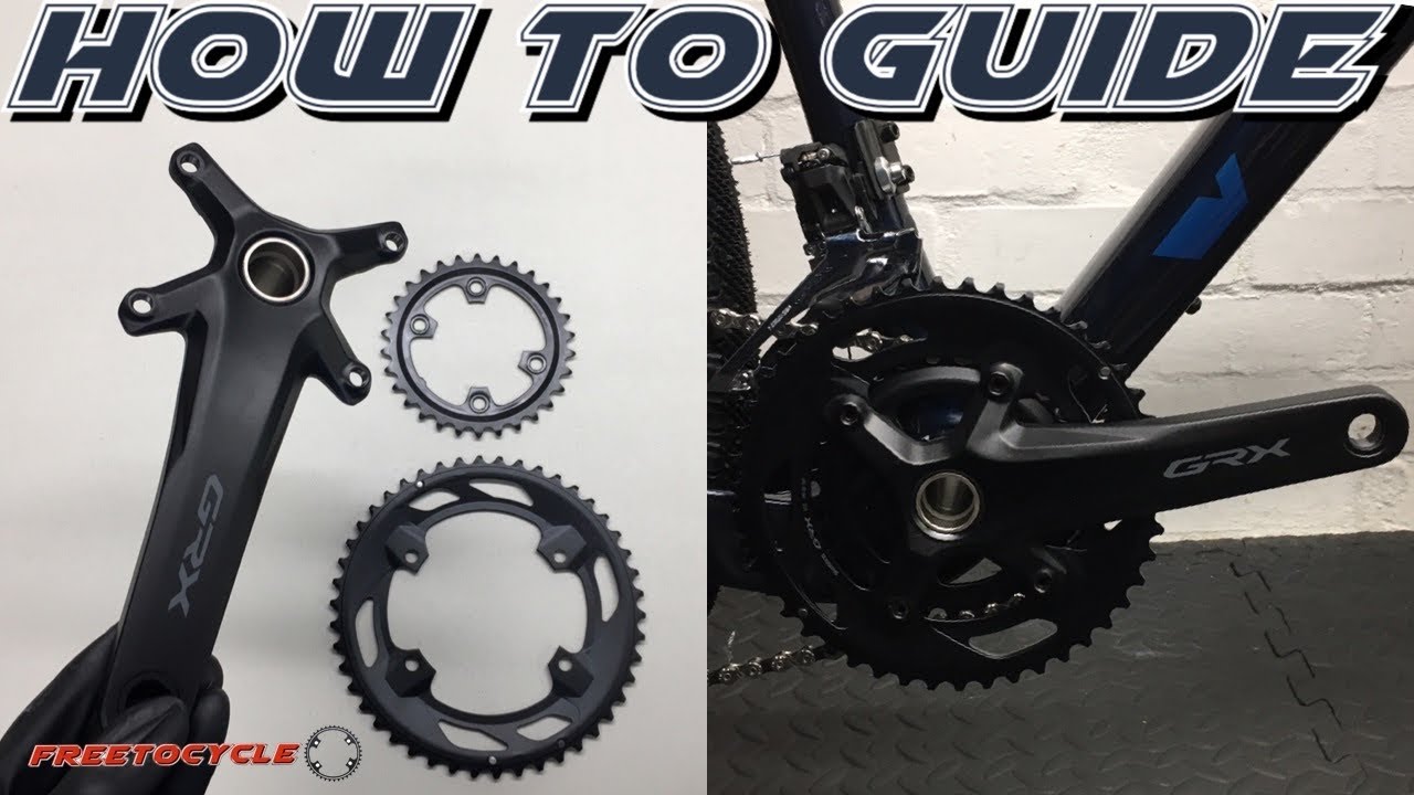 Как заменить передние звезды Shimano GRX 600
