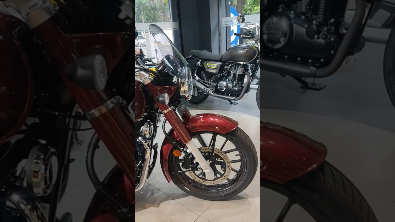 Front Wheel Suspension Fork is Good in All New 2025 Model Honda CB350 Review in Kannada