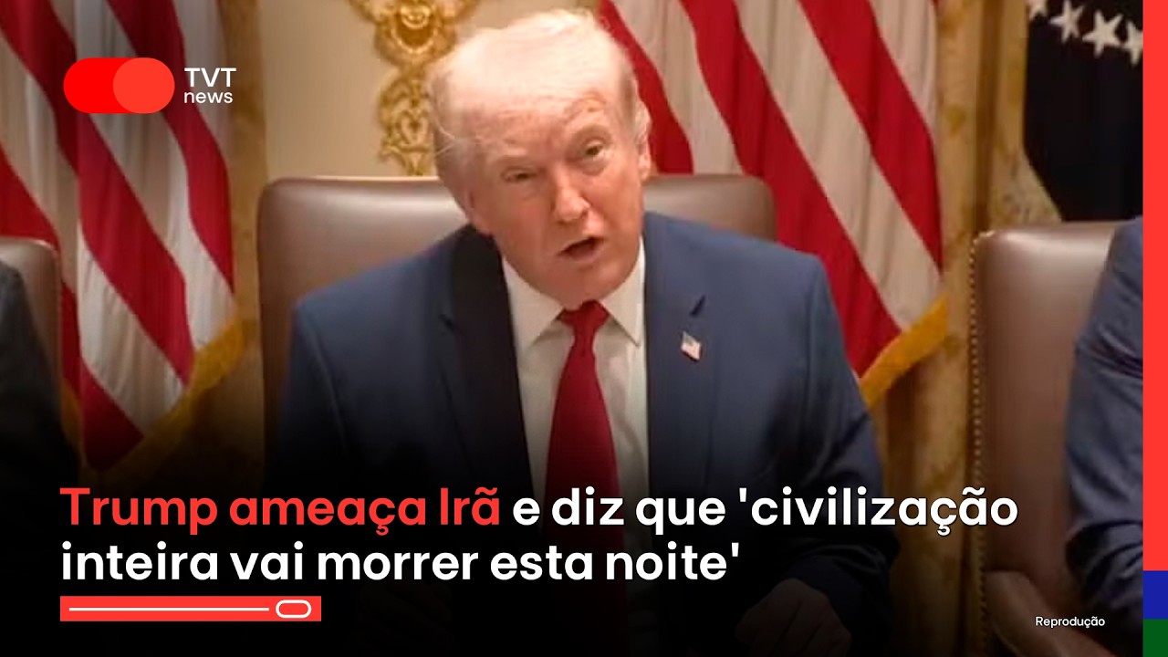 Trump amea&ccedil;a Ir&atilde; e diz que 'civiliza&ccedil;&atilde;o inteira vai morrer' | TVT News 1&ordf; Edi&ccedil;&atilde;o - 07/04/2026