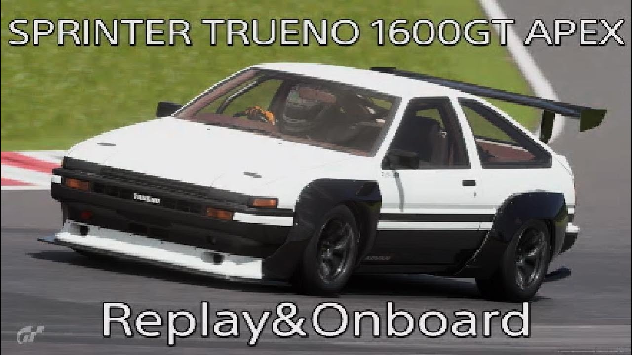 【GT7】SPRINTER TRUENO (AE86) Replay&Onboard