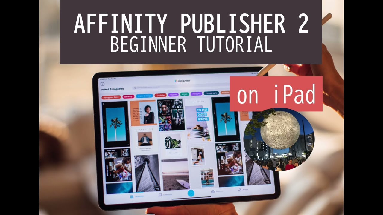 Affinity Publisher Beginner Tutorial on iPad