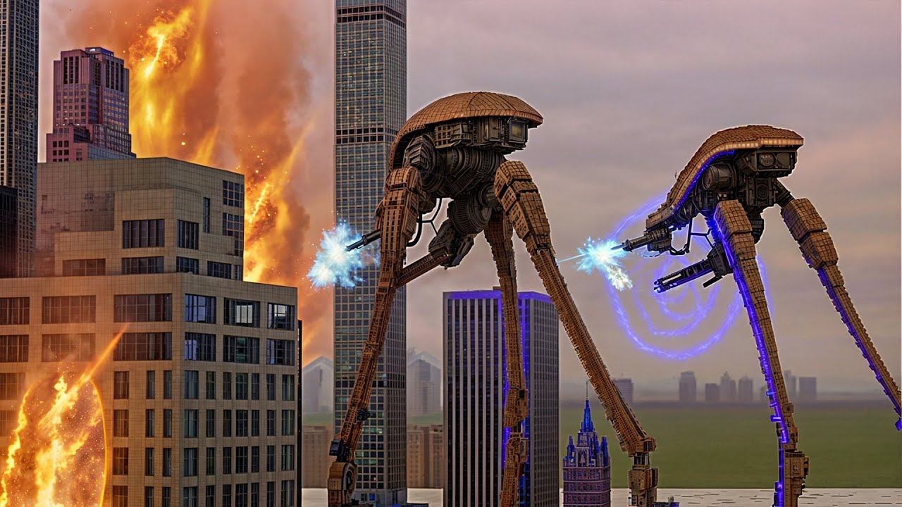 HalfLife Strider Destroy the City In Teardown