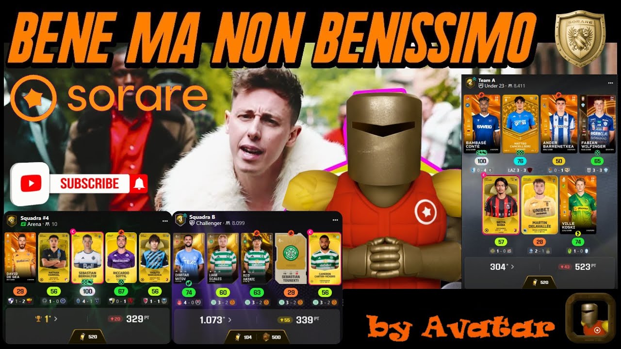 SORARE - LA MIA ROAD TO GLORY: BENE MA NON BENISSIMO