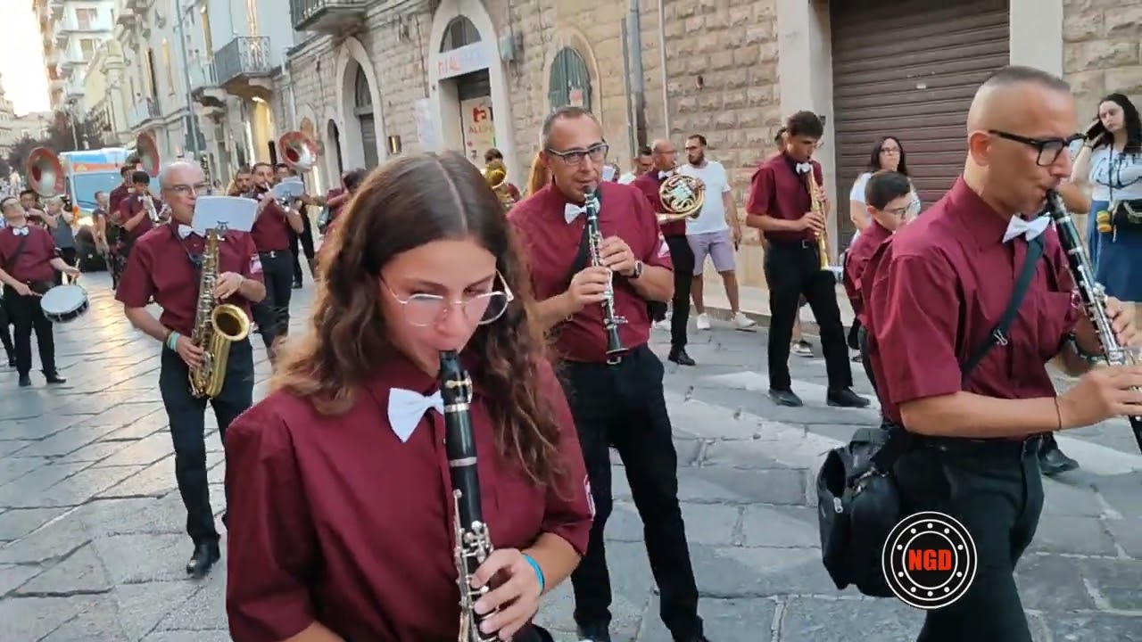 Marcia Maria Luisa Banda di Gravina in P 16/7/24 Corato processione S.Maria del Carmine