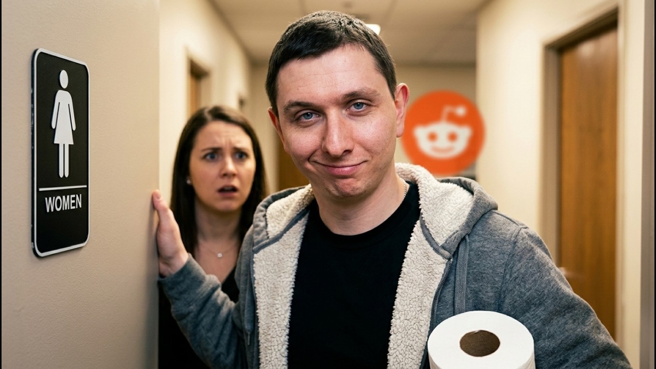 Чоловіки на роботі ходять у жіночу вбиральню… і причина шокує