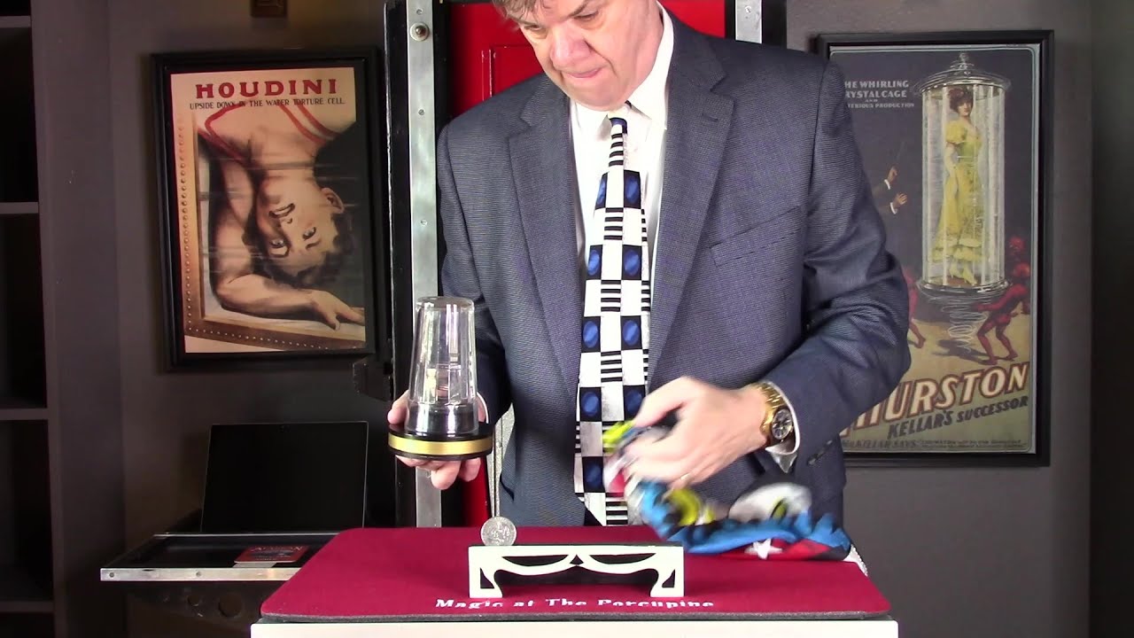 Speed Demo of Visible Coins in Glass by Abbott's, Jack Hughes  Performed by Andy Martin