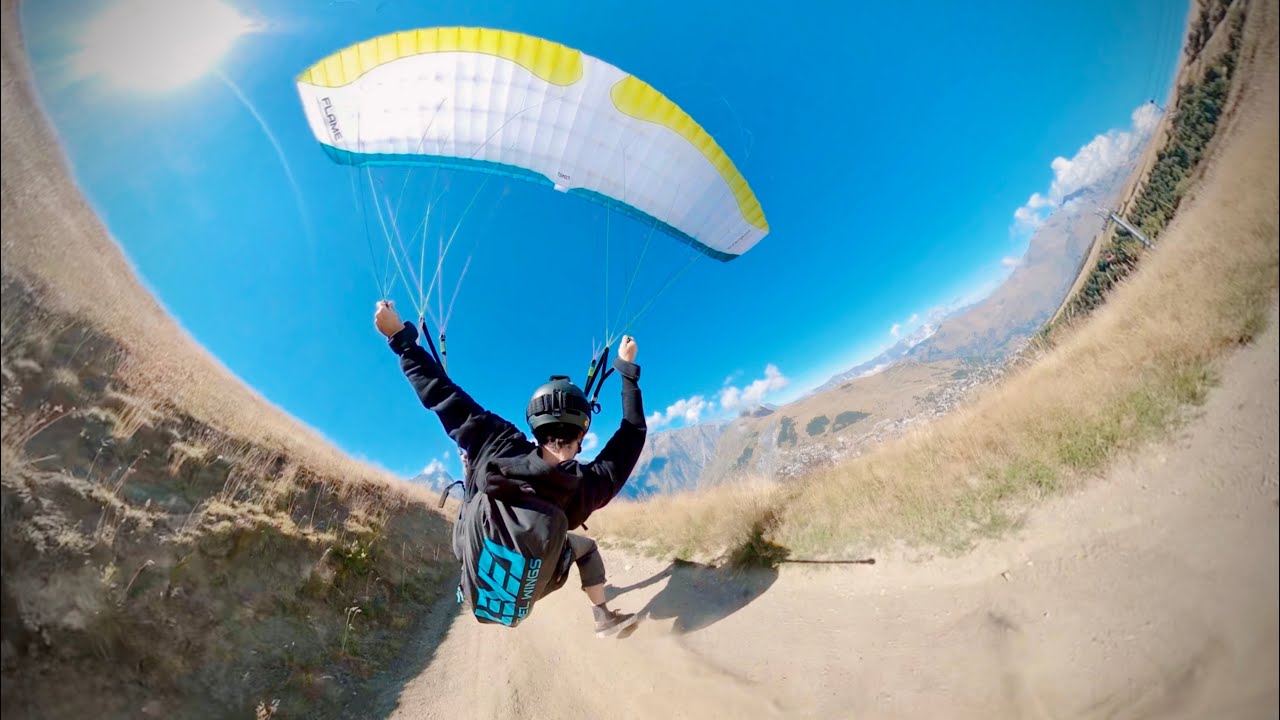 Speedflying - 2Alpes - LevelWings Flame8