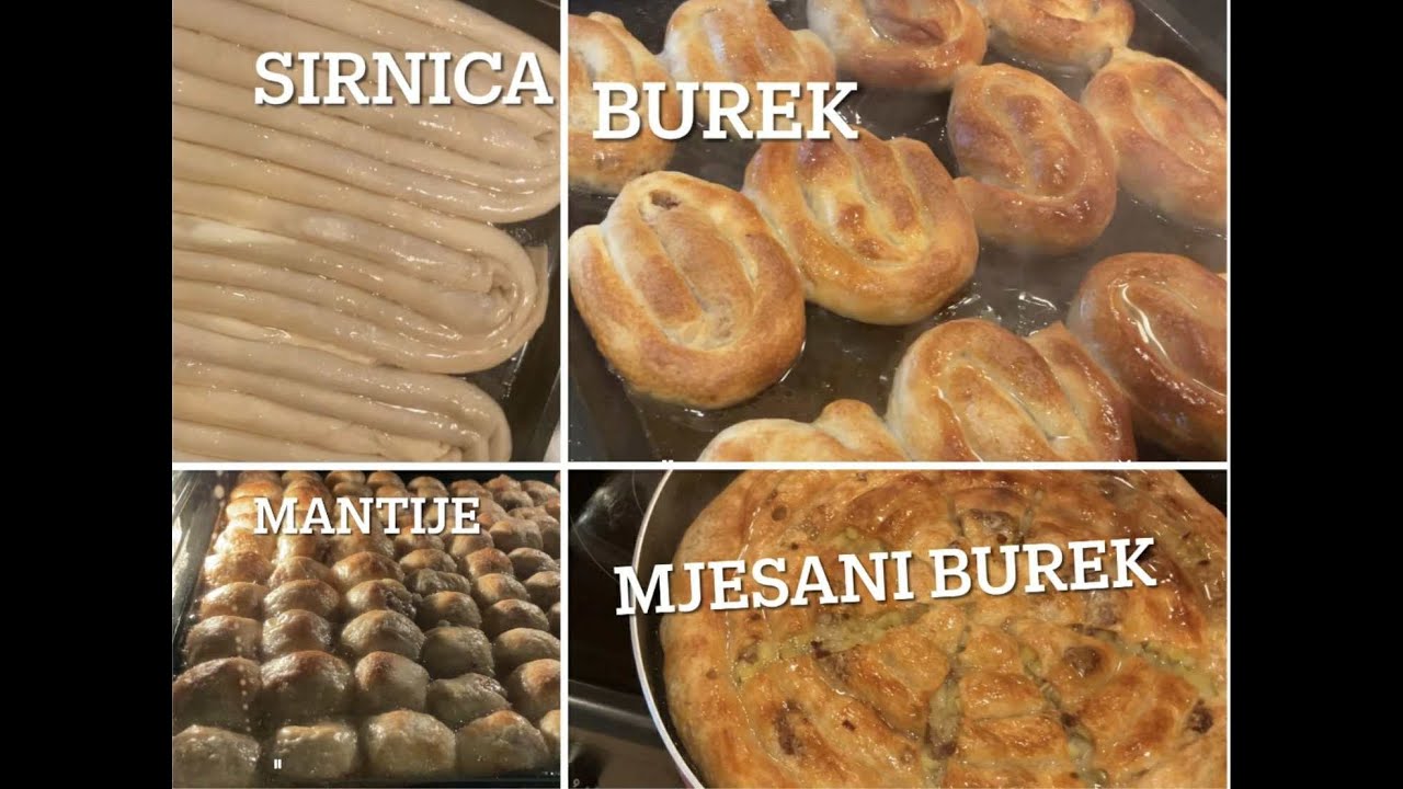 BUREK - MJE&Scaron;ANI BUREK - SIRNICA - MANTIJE