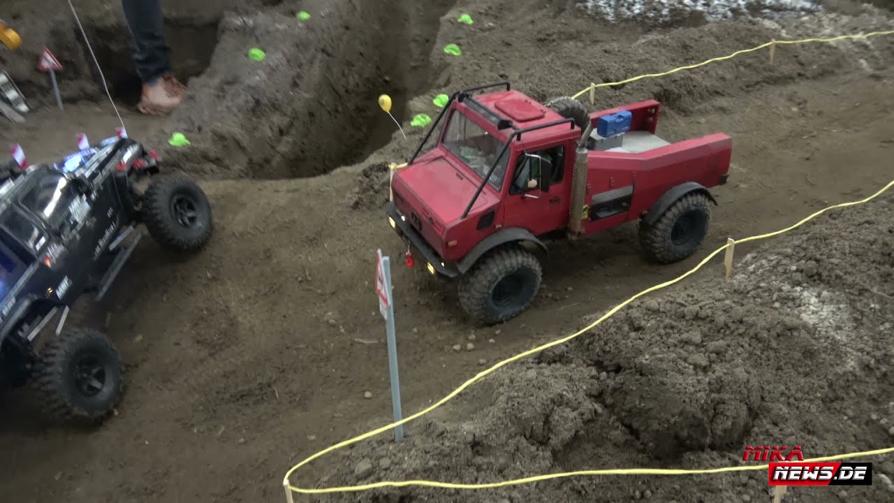 Intermodellbau Dortmund 2021 - Scale Crawler - UNIMOG - Axial SCX10 - Traxxas TRX4