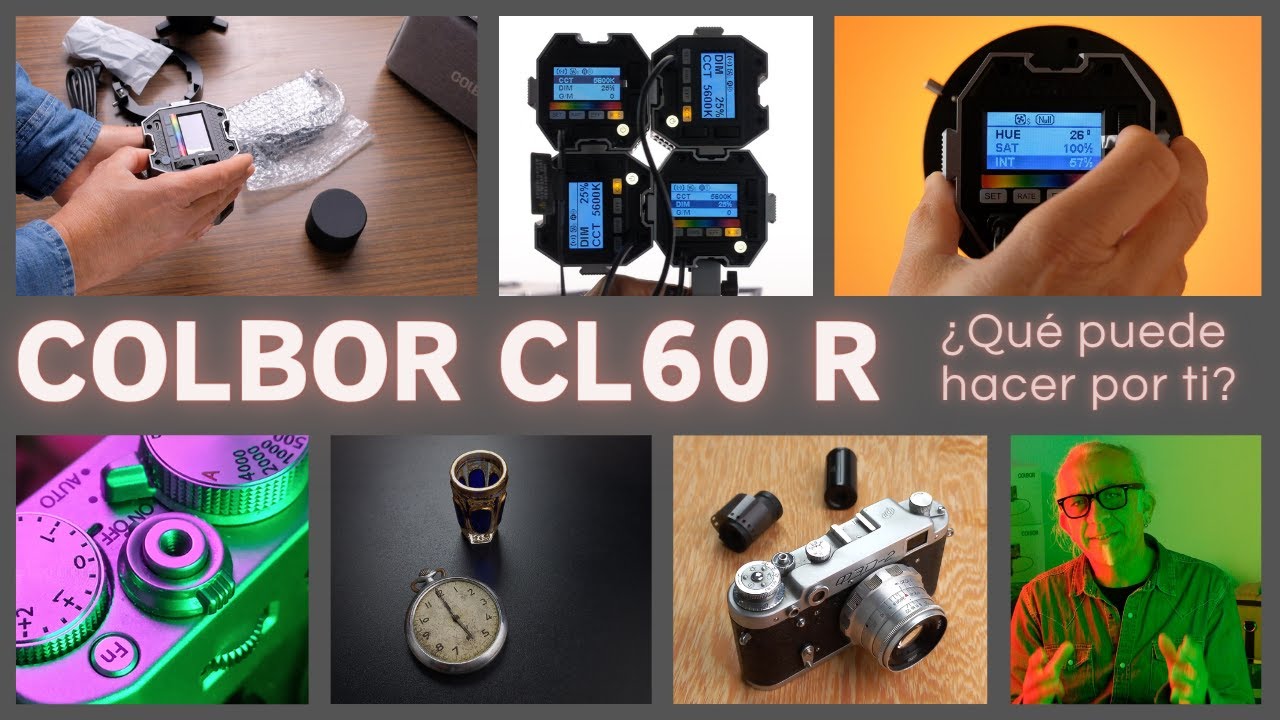 COLBOR CL60R ¿Qué puede HACER POR TI esta fantástica LUZ en #COLOR? #iluminación #RGB #Colbor #CL60R
