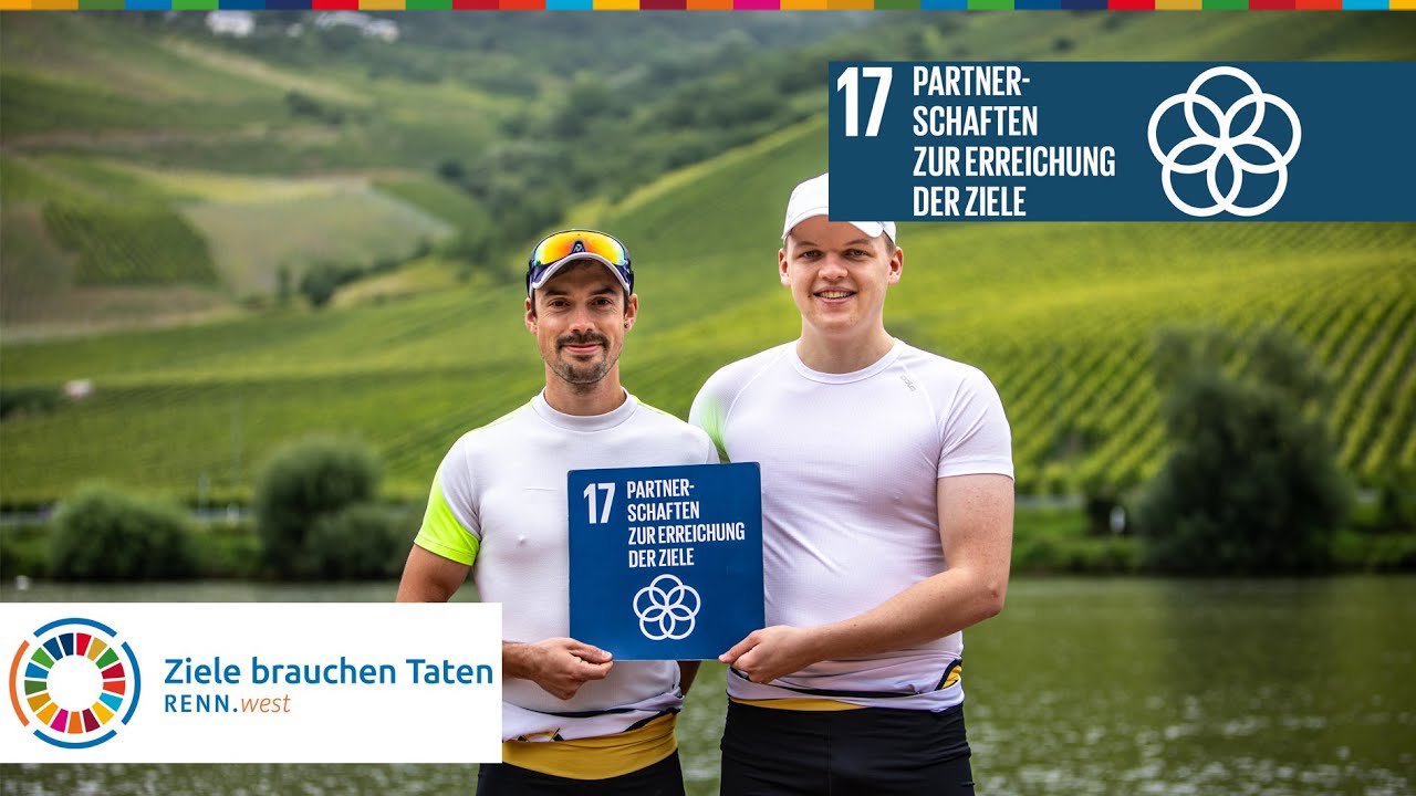 17 Gesichter der Nachhaltigkeit: Ruderer Gordon Hanso und Alexander Willems über SDG 17