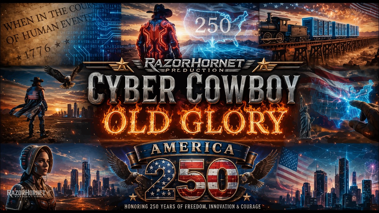 Old Glory - Cyber Cowboy | A Techno-Honky Tonk Tribute to America&rsquo;s 250th