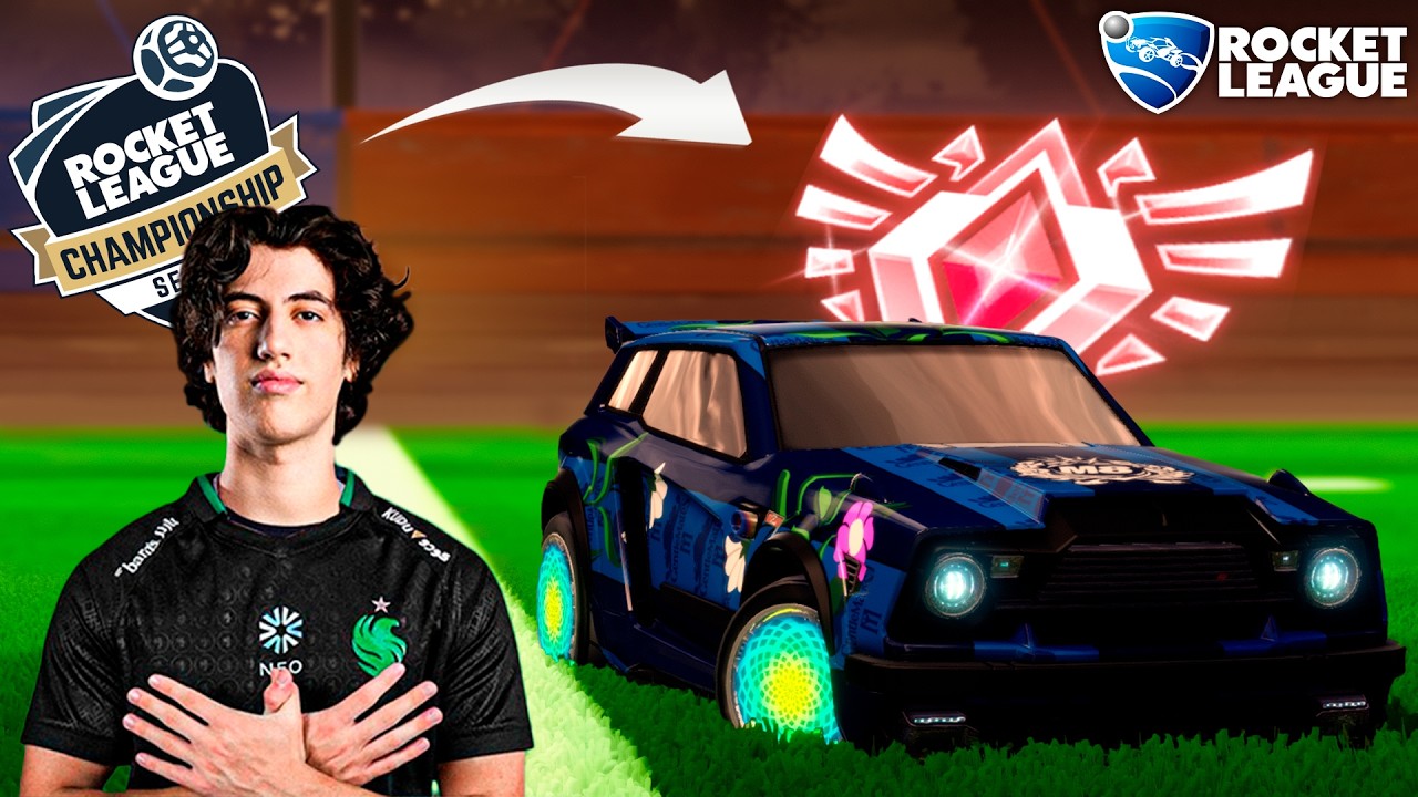 Eu e meu DUO caímos contra o DRALII no ROCKET LEAGUE!