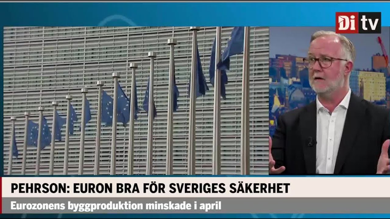 Pehrson: Därför borde Sverige införa euron