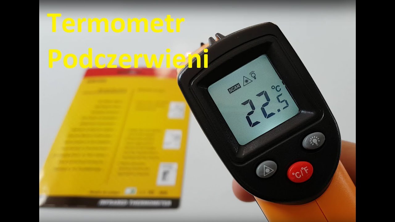 BENETECH GM320 Pirometr Termometr Podczerwieni - Rozpakowanie i Recenzja PL | ForumWiedzy
