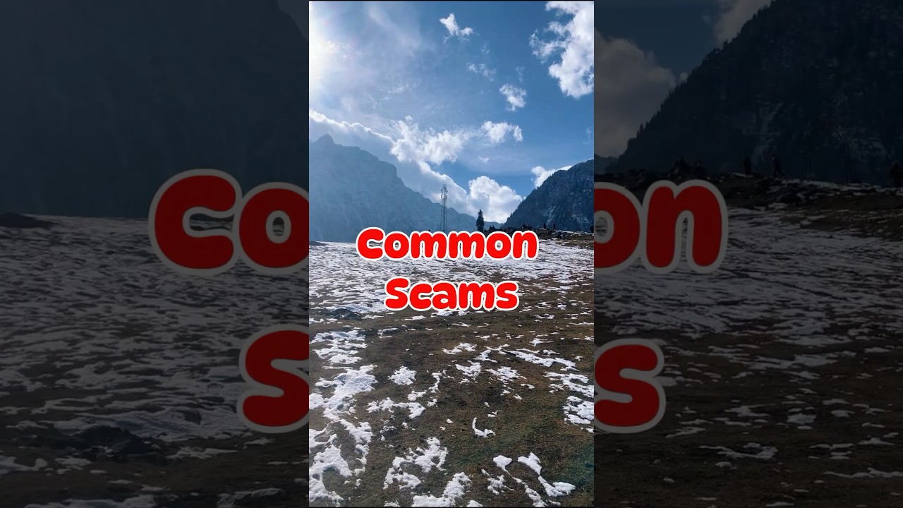 ⚠️ 5 Travel Scams in Kashmir You MUST Avoid! 🚨❄️#KashmirScams #TravelSafe