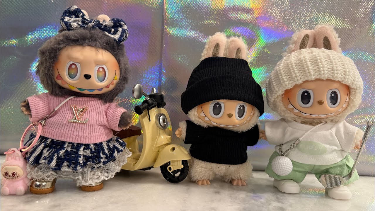 Labubu OOTD - Exciting Macaron - Soymilk - ASMR 