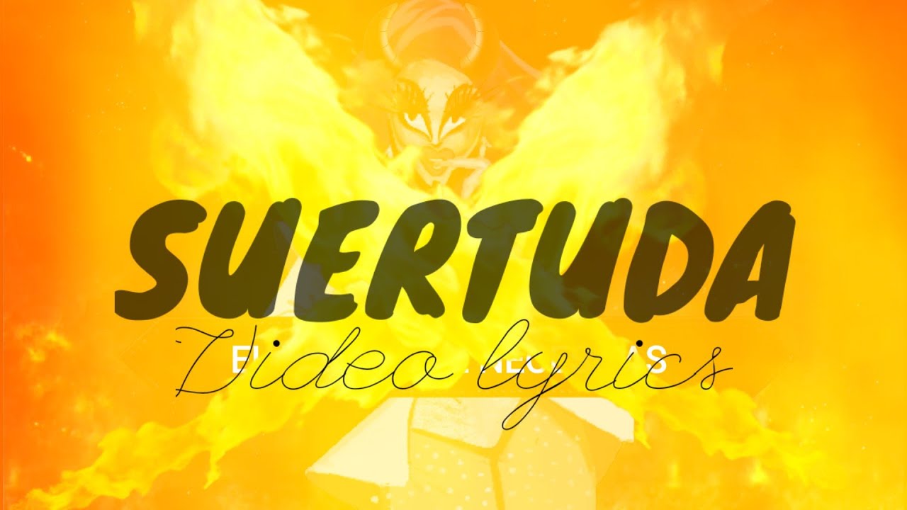 Suertuda versi&oacute;n completa video lyric