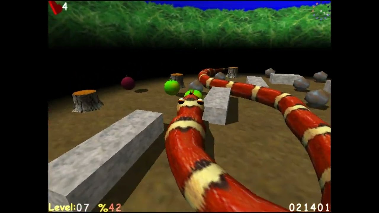 Let's play AxySnake - Stage 3 - Rainforest