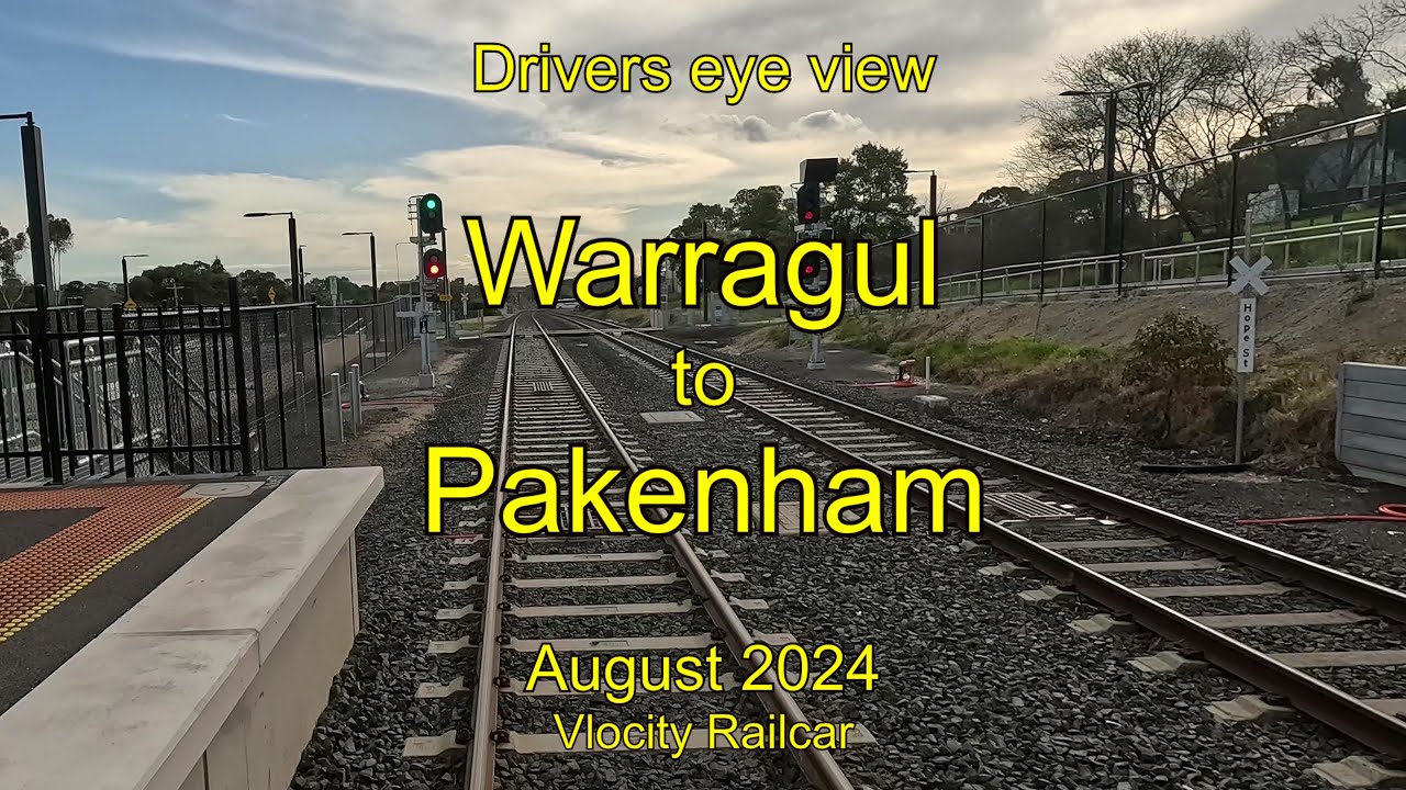 Drivers eye view, Warragul to Pakenham, Aug 2024