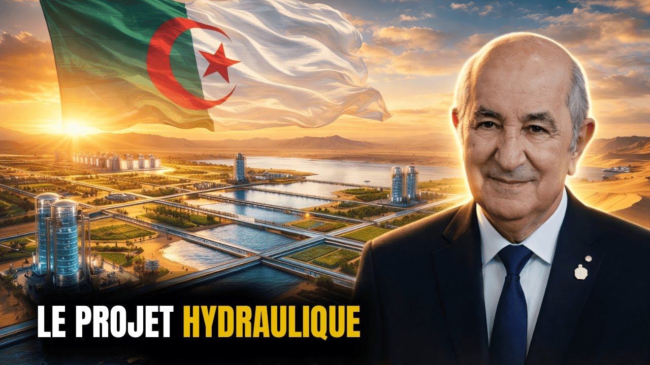 Le projet hydraulique géant qui va transformer l’Algérie pour toujours
