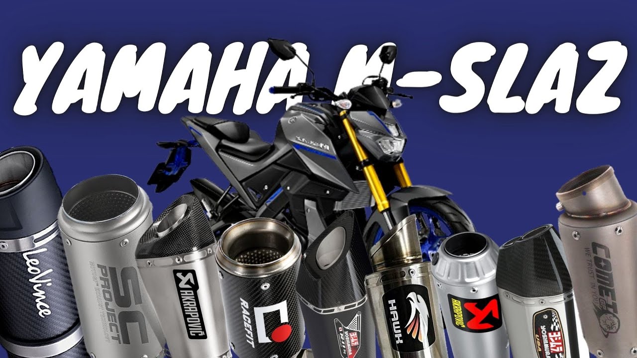เสียงท่อ YAMAHA M-SLAZ (exhaust sound)