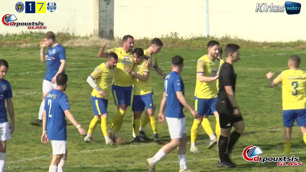 ΧΕΙΜΑΡΡΟΣ - ΠΑΡΑΛΙΜΝΙΟ : 1 - 7