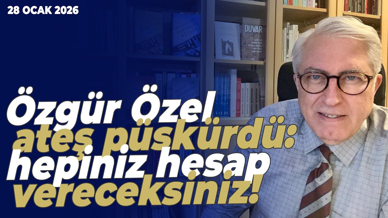 Özgür Özel ateş püskürdü: hepiniz hesap vereceksiniz! | Murat Yetkin