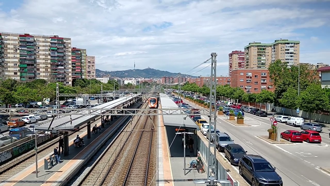 Trenes por bellvitge gornal.