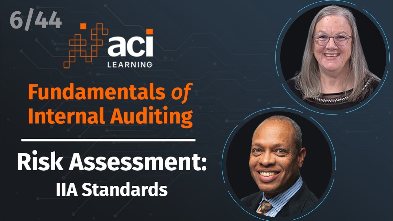 Risk Assessment: IIA Standards | Fundamentals of Internal Auditing | Part 6 of 44