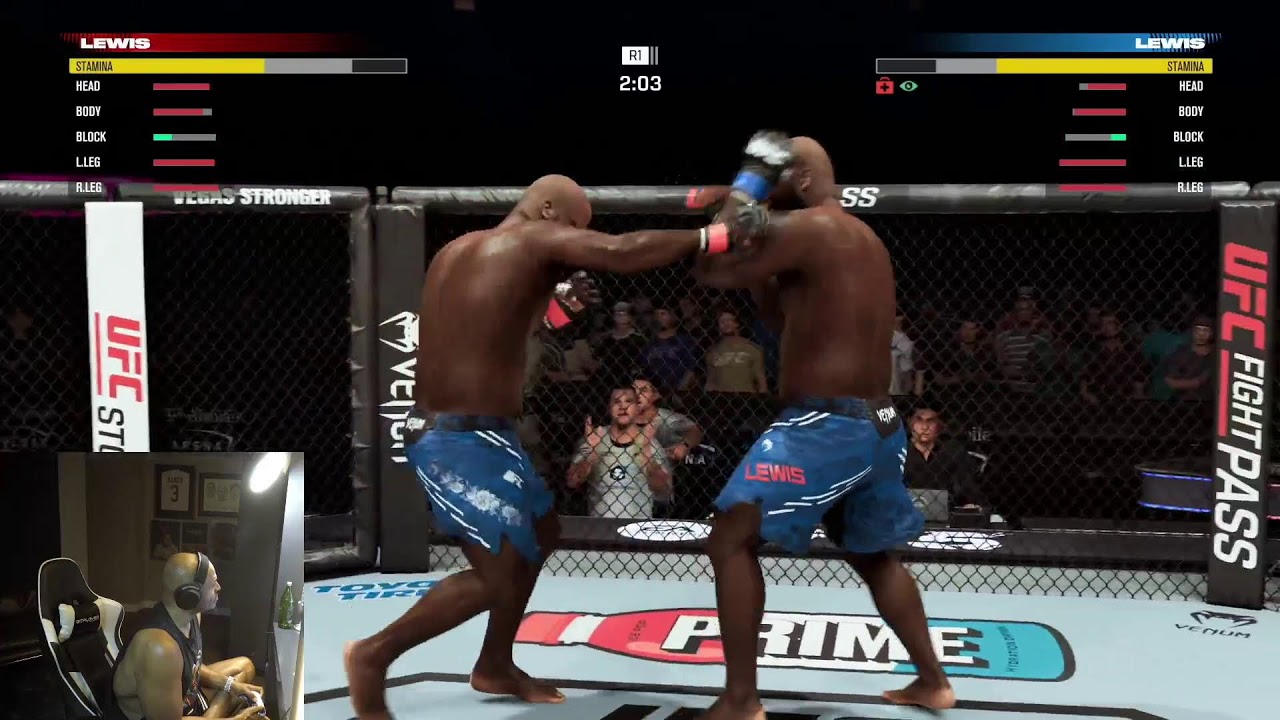 Tony Is Playing UFC 5