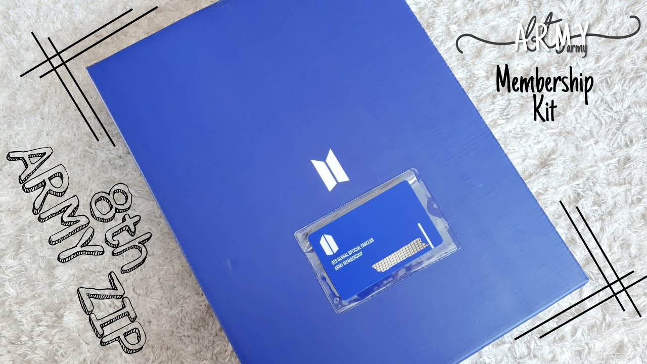 BTS 8Th ARMY Membership Kit (ARMY ZIP 2021)