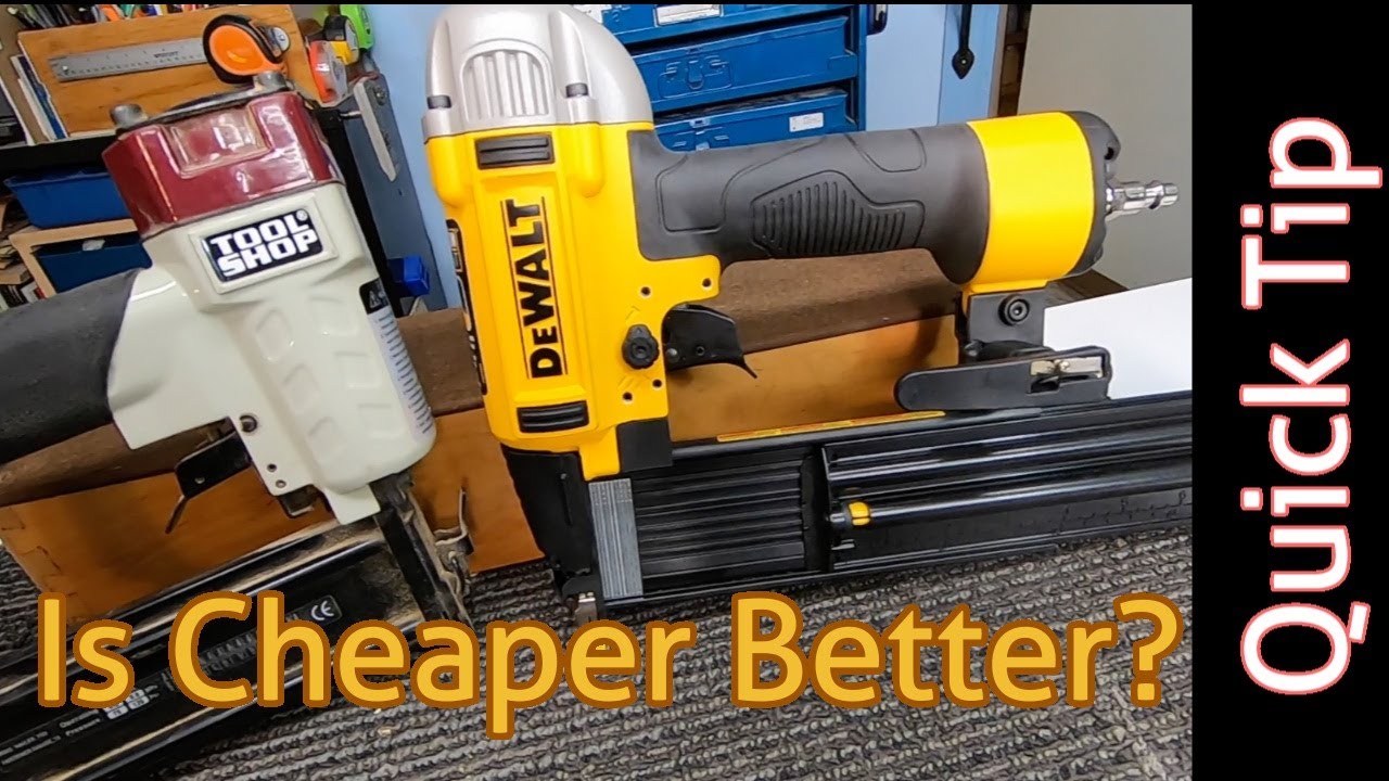 Don't Buy the Cheapest Nail Gun - DeWalt Review