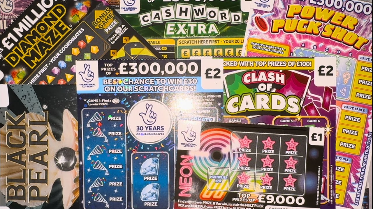 Scratchcards from The National Lottery © (426)